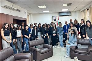 NDU Journalism Students Meet with Ministers and Media Professionals 11